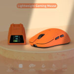 8Khz Ultralight Gaming Mouse with RGB Magnetic Screen Charging Dock - Image 4
