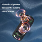 360° Surround 75W Portable IP67 Wireless Bass Boost Loud Speakers with Subwoofer - Image 8
