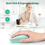 2.4G Quiet Computer Mouse with USB Receiver - Image 3