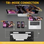 Wireless 75% RGB Hot-Swappable Mechanical Gaming Keyboard - Image 4