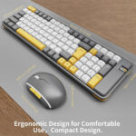 2.4 GHz Wireless Full-Sized Keyboard with Optical Mouse - Image 6