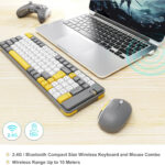 2.4 GHz Wireless Full-Sized Keyboard with Optical Mouse - Image 7