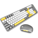 2.4 GHz Wireless Full-Sized Keyboard with Optical Mouse